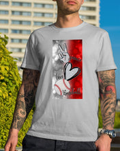 Load image into Gallery viewer, Baseball Peaceful Love Gift For Baseball Lovers Guys Tee