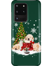 Load image into Gallery viewer, Funny Golden Retrievers Sleep In Red Boots Gift For Dog Lovers Phone case