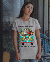 Load image into Gallery viewer, Cats Lovers Gifts - On A Dark Desert Highway Cool Wind In My Hair Guys Tee