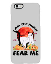 Load image into Gallery viewer, I Am The Night Fear Me Ghost Cat Gift For Cat Lovers Phone case