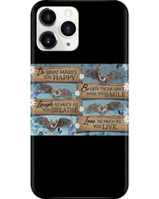 Load image into Gallery viewer, Do What Makes You Happy With Bats Gift For Girls Phone case