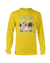 Load image into Gallery viewer, If I Can't Bring My Shih Tzu Trending For Dog Lovers Unisex Long Sleeve