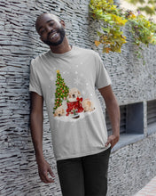 Load image into Gallery viewer, Funny Golden Retrievers Sleep In Red Boots Gift For Dog Lovers Guys Tee