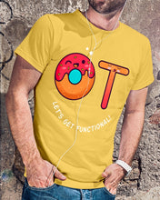 Load image into Gallery viewer, Gift For Occupational Therapist Let's Get Functional Guys Tee