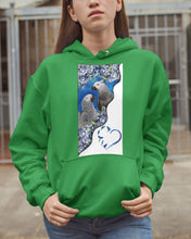 Load image into Gallery viewer, Magical Gray Couple African Parrot Gift For Bird Lovers Hoodie