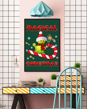 Load image into Gallery viewer, Tennis Players Magical Christmas Snowman Gift For Women Vertical Poster