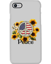 Load image into Gallery viewer, Peace Sign Sunflower Birthday Gift For Girls Phone case