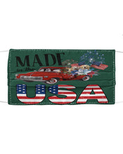 Load image into Gallery viewer, Horse Made In The America Red Car Gift For Horse Lovers Cloth Face Mask