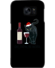 Load image into Gallery viewer, Cat Drink And Be Merry Meaningful Gift For Women Phone case