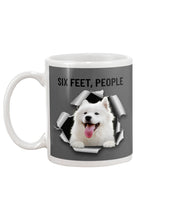 Load image into Gallery viewer, Six Feet People Alaska Husky Unique Custom Design For Dog Lovers Mug