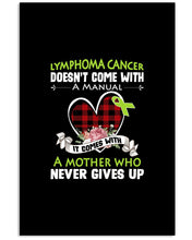 Load image into Gallery viewer, Lymphoma Cancer Doesn't Come With A Manual Vertical Poster