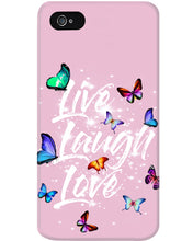 Load image into Gallery viewer, Butterfly Live Laugh Love Gift For Lover Phone case