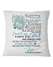 Load image into Gallery viewer, Gift For Abuelo I Love You And Always Will Custom Design Pillow Cover