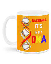 Load image into Gallery viewer, Baseball Be My DNA Gift For Sport Lovers Mug