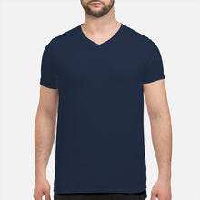 Load image into Gallery viewer, Het Moeilijkste Deel Van Mijn Werk Is Aardig Zijn Tegen Mensen Guys V-Neck