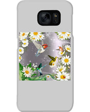 Load image into Gallery viewer, Hummingbird With English Daisy Gift For Birds Lovers Phone case