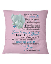 Load image into Gallery viewer, Gift For Abuelo I Love You And Always Will Custom Design Pillow Cover