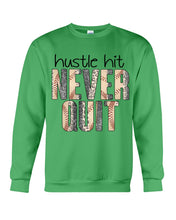 Load image into Gallery viewer, Baseball Hustle Hit Never Quit Gift For Lovers Sweatshirt