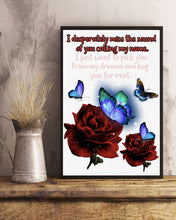 Load image into Gallery viewer, Butterfly Calling My Name Gift For Lover Vertical Poster
