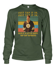 Load image into Gallery viewer, Just Tap It In A Little Tappy Retro Design Gift For Men Unisex Long Sleeve
