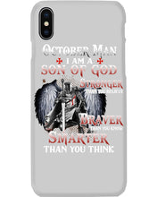 Load image into Gallery viewer, October Man Son Of God Birthday Meaningful Gift For Men Phone case
