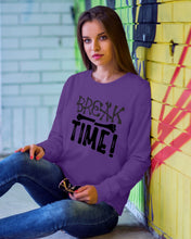 Load image into Gallery viewer, Break Bone Time White Background Gift For Women Sweatshirt