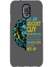 Load image into Gallery viewer, As An August I Am The Kind Of Man Lion Birthday Gift Phone case
