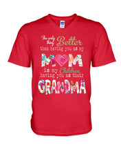 Load image into Gallery viewer, The Only Thing Better Than Having You As Mom Special Custom Design Guys V-Neck