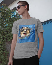 Load image into Gallery viewer, Australian Shepherd In Denim Pocket Gift For Dog Lovers Guys Tee