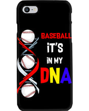 Load image into Gallery viewer, Baseball Be My DNA Gift For Sport Lovers Phone case