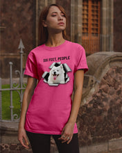 Load image into Gallery viewer, Six Feet People Alaska Husky Unique Custom Design For Dog Lovers Guys Tee