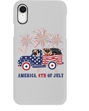 Load image into Gallery viewer, America 4th Of July Truck Pug Gift For Dog Lovers Phone case
