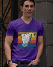 Load image into Gallery viewer, Lovely Phone Case Let The Evening Be-Gin Retro Vintage Guys V-Neck