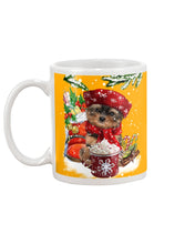 Load image into Gallery viewer, Yorkshire Terrier Loves Drinking Hot Latte Gift For Dog Lovers Mug