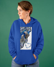 Load image into Gallery viewer, Magical Gray Couple African Parrot Gift For Bird Lovers Hoodie