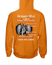 Load image into Gallery viewer, October Man Son Of God Birthday Meaningful Gift For Men Hoodie