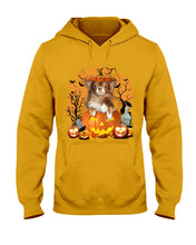 Load image into Gallery viewer, Chihuahua Book Pumpkin Halloween Gift For Dog Lovers Hoodie