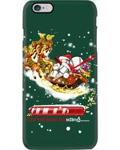 Load image into Gallery viewer, Baseball Xmas Sleigh Loading Gift For Baseball Lovers Phone case