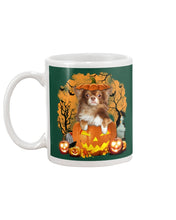 Load image into Gallery viewer, Chihuahua Book Pumpkin Halloween Gift For Dog Lovers Mug