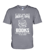 Load image into Gallery viewer, Librarian I Need To Go Away Books Custom Design Gifts Guys V-Neck