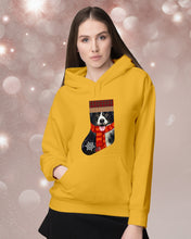 Load image into Gallery viewer, Santa Border Collie In Stock Gift For Dog Lovers Hoodie
