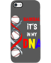 Load image into Gallery viewer, Baseball Be My DNA Gift For Sport Lovers Phone case