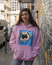 Load image into Gallery viewer, baby Pug In Denim Pocket Gift For Dog Lovers Hoodie