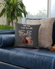 Load image into Gallery viewer, Custom Name Deers Gift For Boyfriend Till Our Last Breath Pillow Cover