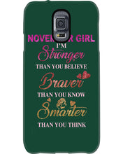 Load image into Gallery viewer, Birthday Gift For November Girl I'm Smarter Than You Think Phone case