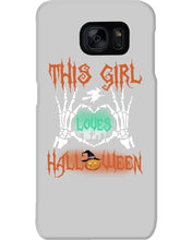 Load image into Gallery viewer, This Girl Loves Halloween Gift For Girls Phone case