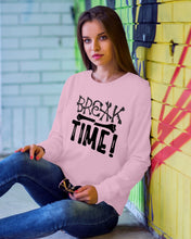 Load image into Gallery viewer, Break Bone Time White Background Gift For Women Sweatshirt
