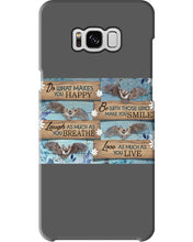 Load image into Gallery viewer, Do What Makes You Happy With Bats Gift For Girls Phone case