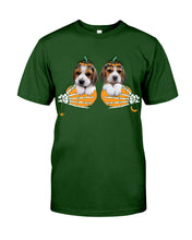 Load image into Gallery viewer, Beagle Hand Bones My Breast Gift For Dog Lovers Guys Tee