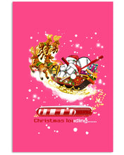 Load image into Gallery viewer, Baseball Xmas Sleigh Loading Gift For Baseball Lovers Vertical Poster